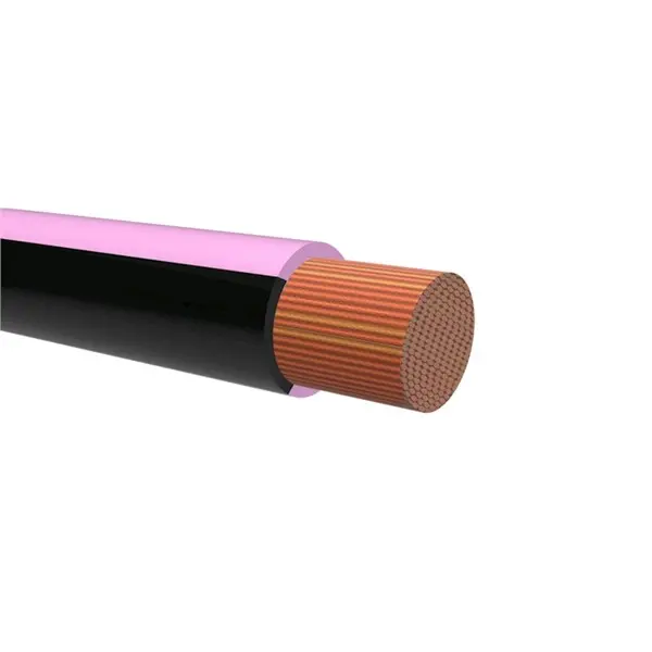 Produktfoto 1 von NEMIQ Einzeladerleitung 1,5 mm² 100m Schwarz/Rosa PVC isoliert