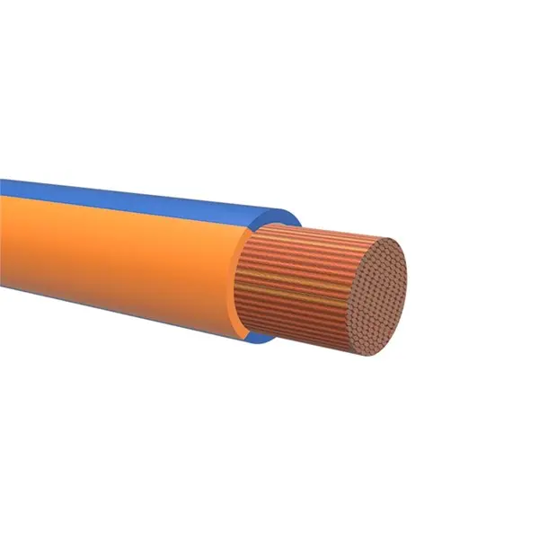 NEMIQ Einzeladerleitung 0,75 mm² 100m Orange PVC isoliert