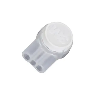 Produktfoto 1 von 3M UY2-D Spleißverbinder, Scharnier, Weiß Isoliert, Ø 2.08 mm, 26 AWG max.
