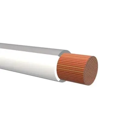 Produktfoto 1 von NEMIQ 50992 Schaltdraht 0.75 mm² 100 m Grau, Weiß Ø 1.9 mm 1 Litzen Polyvinylchlorid