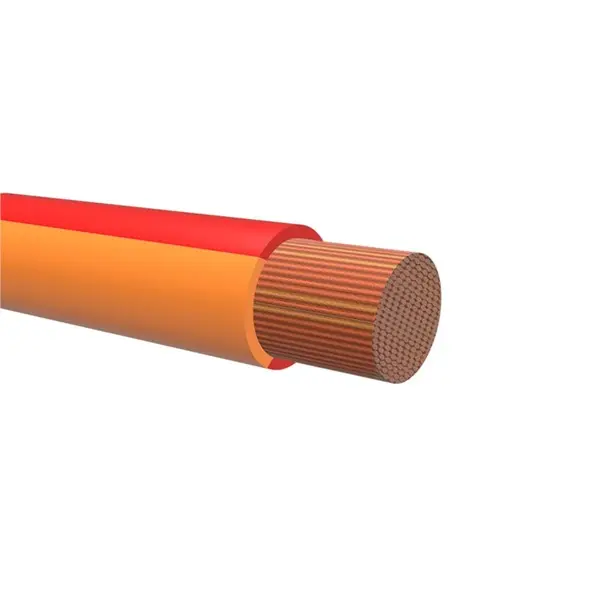 Produktfoto 1 von NEMIQ Einzeladerleitung 0,75 mm² 100m Orange/Rot Polyvinylchlorid isoliert
