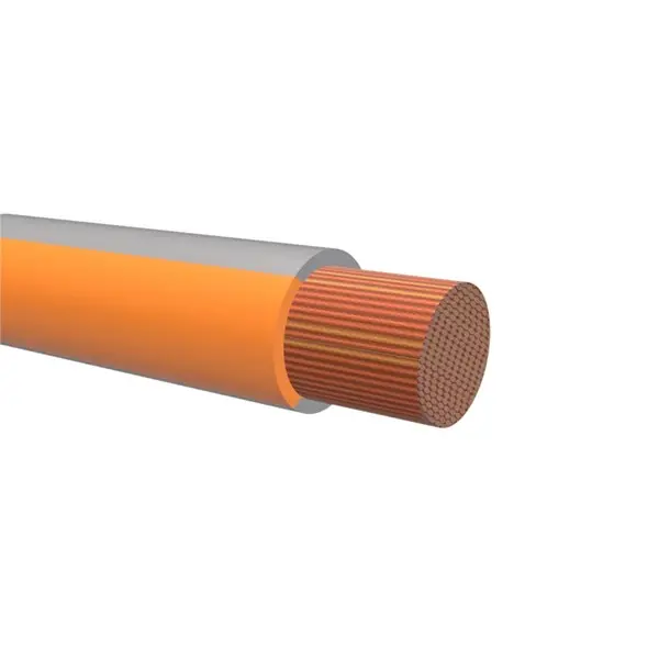 Produktfoto 1 von NEMIQ Einzeladerleitung 1,5 mm² 100m Grau/Orange Polyvinylchlorid isoliert