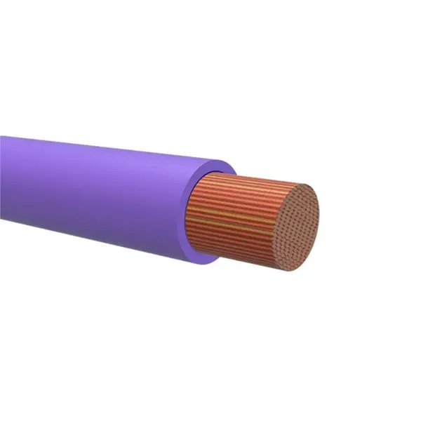 Produktfoto 1 von NEMIQ Einzeladerleitung 2,5 mm² 100m Violett Polyvinylchlorid isoliert