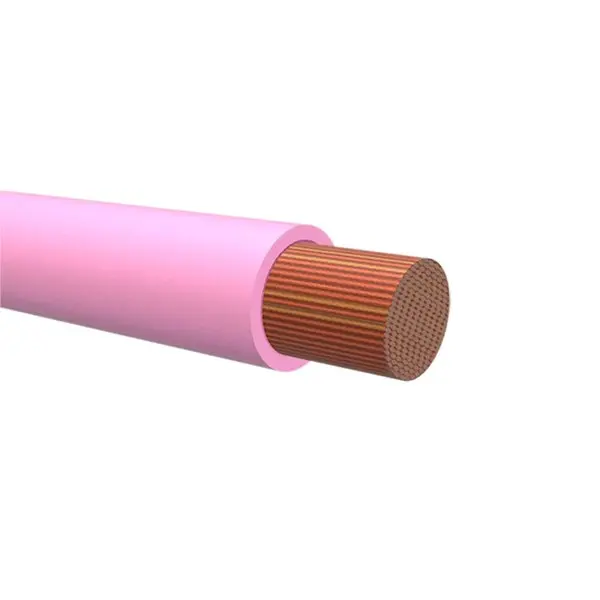 Produktfoto 1 von NEMIQ Einzeladerleitung 1,5 mm² 100m Rosa Polyvinylchlorid isoliert