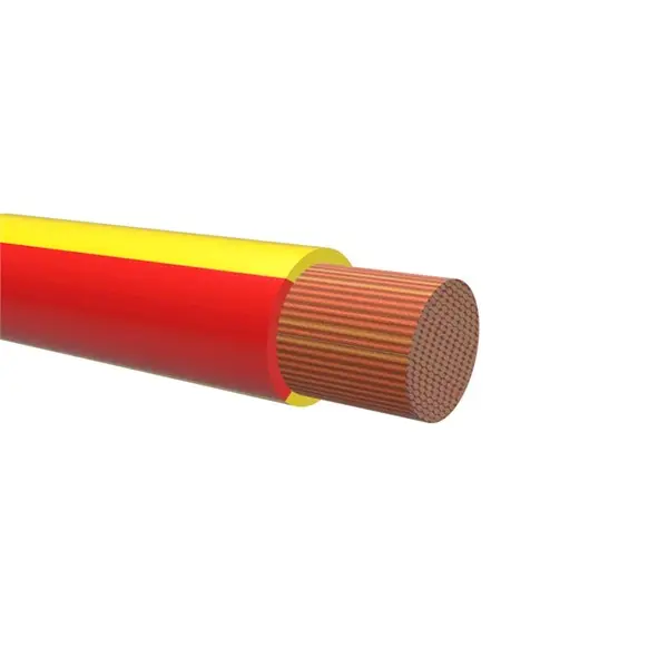 Produktfoto 1 von NEMIQ Einzeladerleitung 2,5 mm² 100m Rot/Gelb PVC isoliert