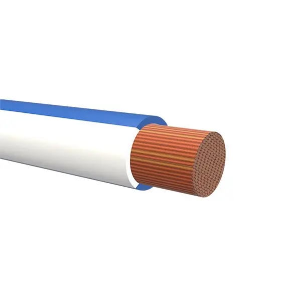Produktfoto 1 von NEMIQ Einzeladerleitung 2,5 mm² 100m Blau/Weiß Polyvinylchlorid isoliert