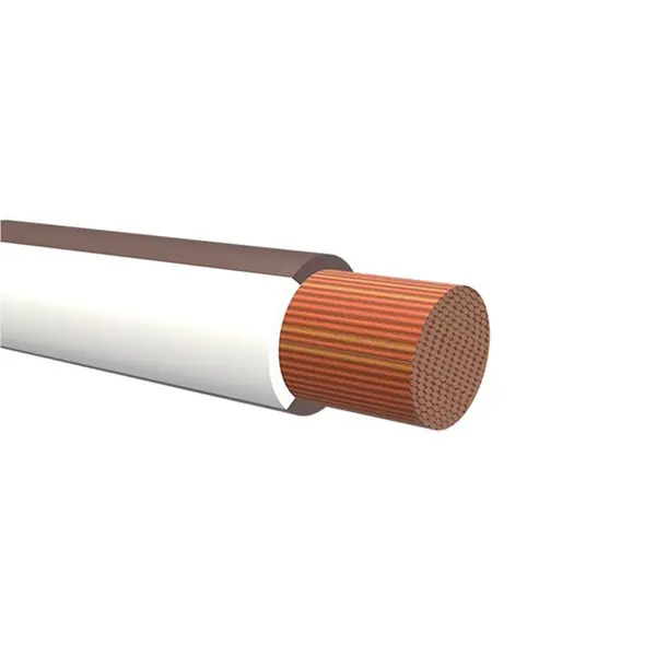 Produktfoto 1 von NEMIQ 50994 Schaltdraht 1.5 mm² 38 m Weiß, Braun Ø 2.4 mm 1 Litzen Polyvinylchlorid