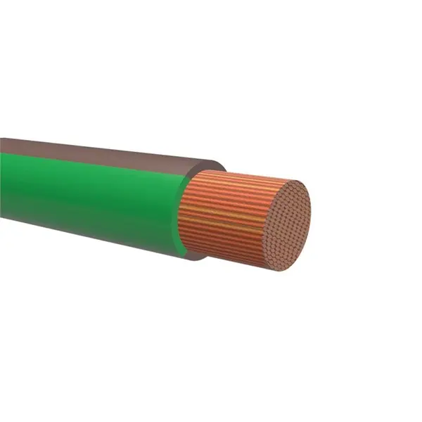 NEMIQ Einzeladerleitung 1,5 mm² 100m Braun/Grün Polyvinylchlorid isoliert