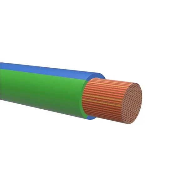 Produktfoto 1 von NEMIQ 50992 Schaltdraht 0.75 mm² 100 m Grün, Blau Ø 1.9 mm 1 Litzen Polyvinylchlorid