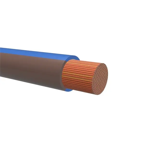 NEMIQ Einzeladerleitung 0,75 mm² 100m Blau/Braun Polyvinylchlorid isoliert