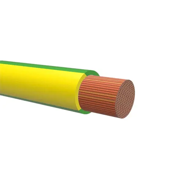Produktfoto 1 von NEMIQ Einzeladerleitung 1,5 mm² 100m Grün/Gelb Polyvinylchlorid isoliert