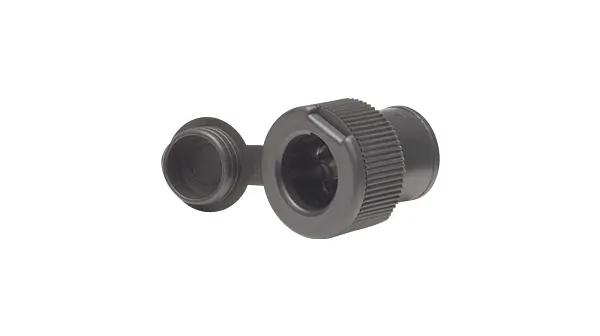 Produktfoto 1 von NEMIQ 175400 21 mm DIN-Buchse Gerade 2-polig, 24 V 16A, Steckbar Buchse