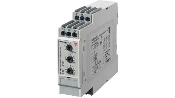 Carlo Gavazzi DMB01 Zeitrelais, Chassismontage, 0.1 → 360000s, 24 → 240V ac/dc, 2 Kont., 2-poliger