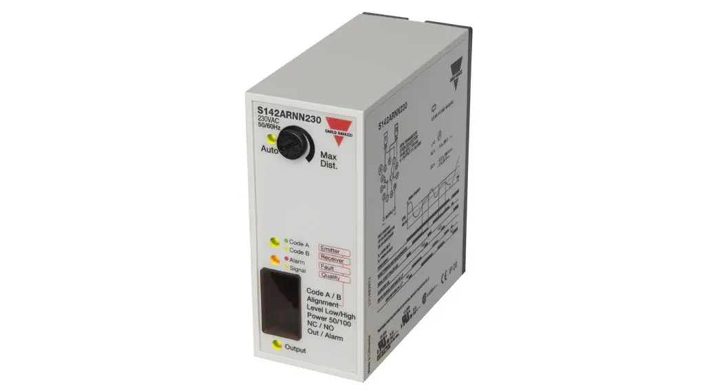 Produktfoto 1 von Carlo Gavazzi Rechteckig Verstärker für fotoelektrischen Sensor, Durchgangsstrahl, NPN Ausgang