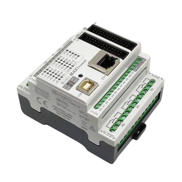 Produktfoto 1 von Controllino Controllino MAXI Leistung Controller, 12 Eing. Relais Ausg.Typ Digital und analog Eing.Typ für Hutschiene