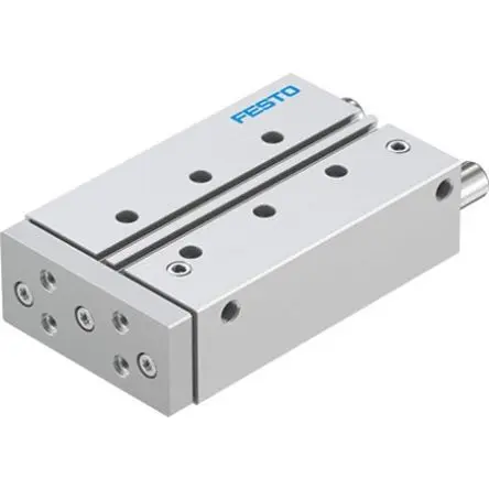 Produktfoto 1 von Festo DFM DFM-25-100-P-A-GF-F1A Pneumatik-Führungszylinder 100 mm Doppeltwirkend, Bohrung Ø 25 mm bis 1 Mpa