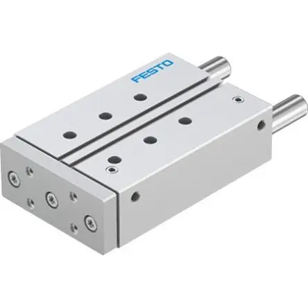 Produktfoto 1 von Festo DFM DFM-40-125-P-A-GF-F1A Pneumatik-Führungszylinder 125 mm Doppeltwirkend, Bohrung Ø 40 mm bis 1 Mpa