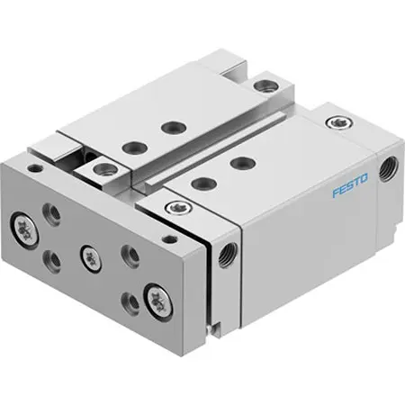 Produktfoto 1 von Festo DFM DFM-25-30-B-PPV-A-GF Pneumatik-Führungszylinder 30 mm Doppeltwirkend, Bohrung Ø 25 mm bis 1 Mpa
