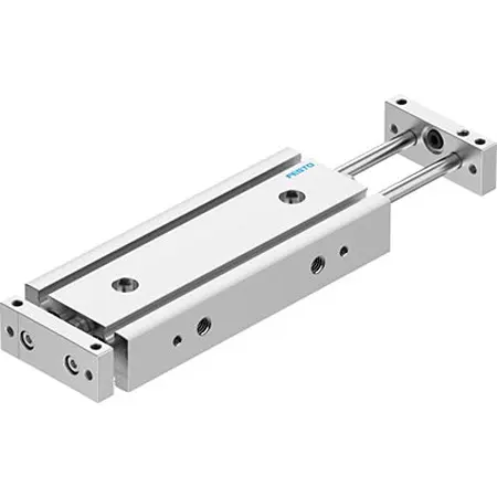 Produktfoto 1 von Festo DGTZ DGTZ-GF-6-30-J-T-P-A Pneumatik-Führungszylinder 30 mm Doppeltwirkend, Bohrung Ø 6 mm bis 0.8 Mpa