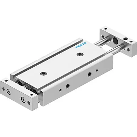 Produktfoto 1 von Festo DGTZ DGTZ-GF-10-20-J-T-P-A Pneumatik-Führungszylinder 20 mm Doppeltwirkend, Bohrung Ø 10 mm bis 0.8 Mpa