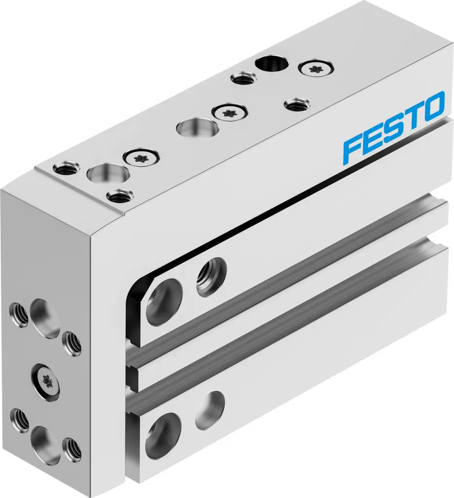 Produktfoto 1 von Festo DGSS DGSS-6-25-E1A Pneumatik-Führungszylinder 25 mm Doppeltwirkend, Bohrung Ø 6 mm bis 8 bar