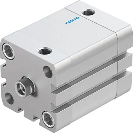 Produktfoto 1 von Festo ADN ADN-40-35-I-P-A Pneumatik-Kompaktzylinder 35 mm Doppeltwirkend, Bohrung Ø 40 mm, bis 1 Mpa