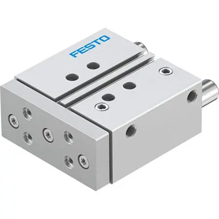 Produktfoto 1 von Festo DFM DFM-25-40-P-A-GF-F1A Pneumatik-Führungszylinder 40 mm Doppeltwirkend, Bohrung Ø 25 mm bis 1 Mpa