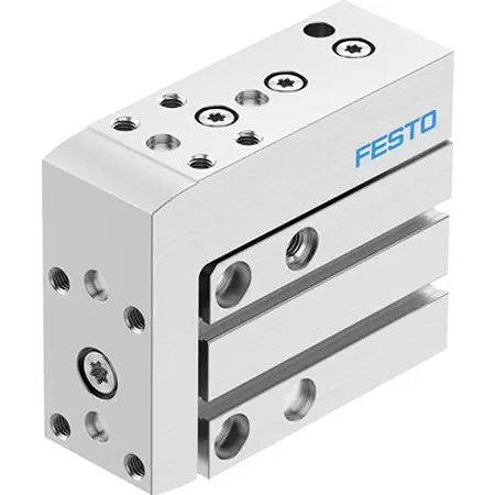 Produktfoto 1 von Festo DGSS DGSS-16-10-E1A Pneumatik-Führungszylinder 10 mm Doppeltwirkend, Bohrung Ø 16 mm bis 8 bar