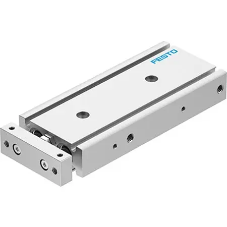 Produktfoto 1 von Festo DGTZ DGTZ-GF-10-60-P-A Pneumatik-Führungszylinder 60 mm Doppeltwirkend, Bohrung Ø 10 mm bis 0.8 Mpa