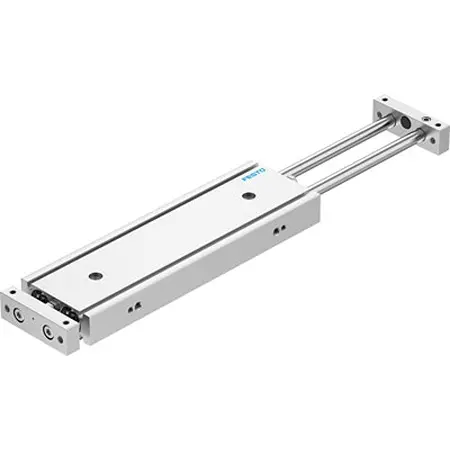 Produktfoto 1 von Festo DGTZ DGTZ-GF-16-100-J-T-P-A Pneumatik-Führungszylinder 100 mm Doppeltwirkend, Bohrung Ø 16 mm bis 0.8 Mpa
