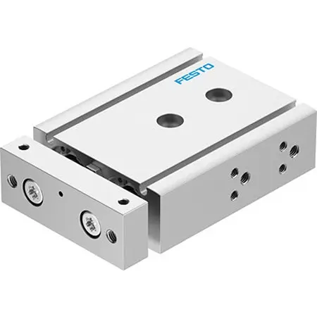 Produktfoto 1 von Festo DGTZ DGTZ-GF-20-10-P-A Pneumatik-Führungszylinder 10 mm Doppeltwirkend, Bohrung Ø 20 mm bis 0.8 Mpa