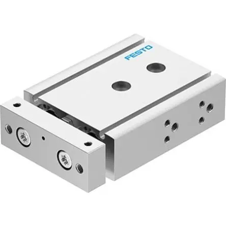Produktfoto 1 von Festo DGTZ DGTZ-GF-20-10-P-A Pneumatik-Führungszylinder 10 mm Doppeltwirkend, Bohrung Ø 20 mm bis 0.8 Mpa