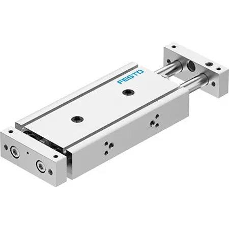 Produktfoto 1 von Festo DGTZ DGTZ-GF-20-30-J-T-P-A Pneumatik-Führungszylinder 30 mm Doppeltwirkend, Bohrung Ø 20 mm bis 0.8 Mpa