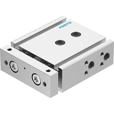 Produktfoto 1 von Festo DGTZ DGTZ-GF-25-10-P-A Pneumatik-Führungszylinder 10 mm Doppeltwirkend, Bohrung Ø 25 mm bis 0.8 Mpa