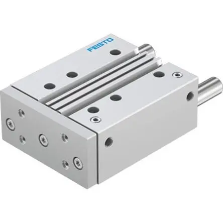 Produktfoto 1 von Festo DFM DFM-63-125-P-A-GF-F1A Pneumatik-Führungszylinder 125 mm Doppeltwirkend, Bohrung Ø 63 mm bis 1 Mpa