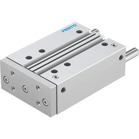 Produktfoto 1 von Festo DFM DFM-63-160-P-A-KF-F1A Pneumatik-Führungszylinder 160 mm Doppeltwirkend, Bohrung Ø 63 mm bis 1 Mpa