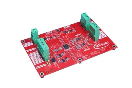 Produktfoto 1 von Infineon Evaluierungsplatine für Leistungsschalter, Analoger Trenner, REFISOPLCSSR24VTOBO1 Evaluierungsplatine