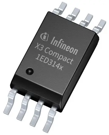 Produktfoto 1 von Infineon Gate-Treiber-Modul IGBT 6.5 A 1 8-Pin PG-LDSO-8 13.6 V 40 ns