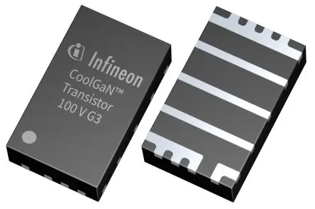 Produktfoto 1 von Infineon CoolGaN Typ P-Kanal, Oberfläche Einfache MOSFETs Erweiterung 100 V / 76 A 45 W, 6-Pin PG-VSON-6