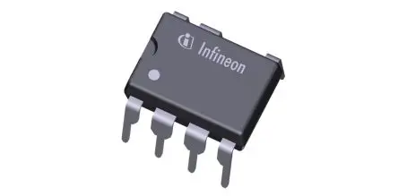 Produktfoto 1 von Infineon CoolSET 5th Generation Fixed Frequency Plus Leistungsschalter-IC Low-Side Low-Side 4.85 Ω 7-Pin 1 Ausg.