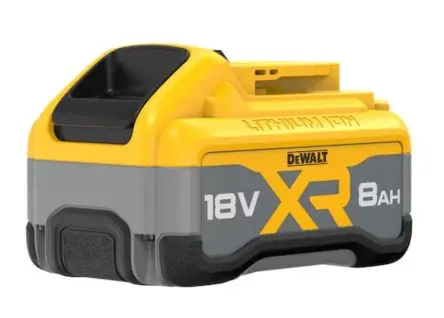 Produktfoto 1 von DeWALT Akku, 18V / 8 Ah Kreissäge und Stichsäge, Bohrer