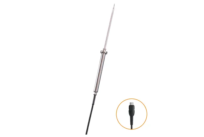 Produktfoto 1 von Testo Temperatursensor, 0615 2211, Temperaturfühler bis 150 °C ±0.2°C max, Messelement Typ NTC