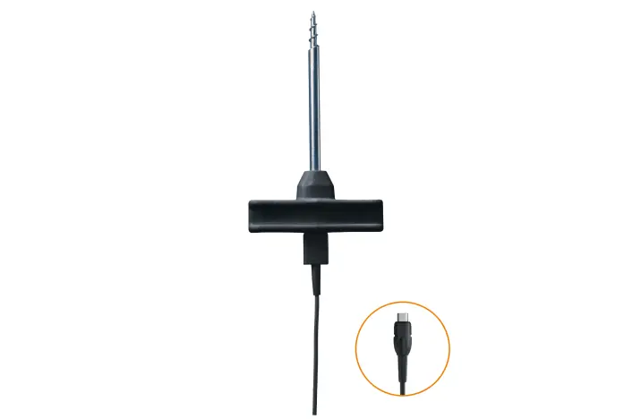Produktfoto 1 von Testo Temperatursensor, 0615 2411, Temperaturfühler bis 150 °C ±0.2°C max, Messelement Typ NTC