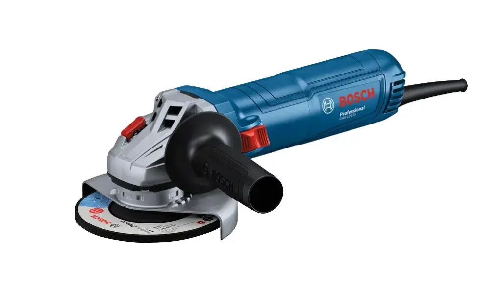 Produktfoto 1 von Bosch GWS 12-125 GWS 12-125, 110V Schleifgerät Robuste / 1.050 W, Scheiben-Ø 125 mm 11000U/min