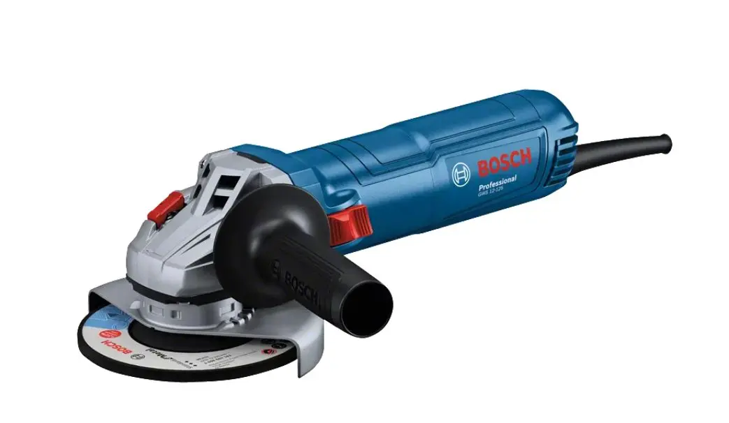 Produktfoto 1 von Bosch GWS 12-125, 230V Schleifgerät Robuste / 1200 W, Scheiben-Ø 125 mm 11000U/min