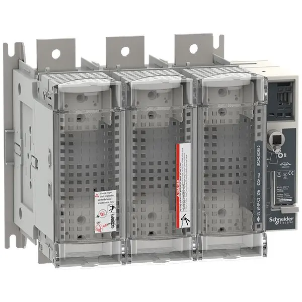 Produktfoto 1 von Schneider Electric FuPacT Sicherungstrennschalter 3-polig, 630A, 630A