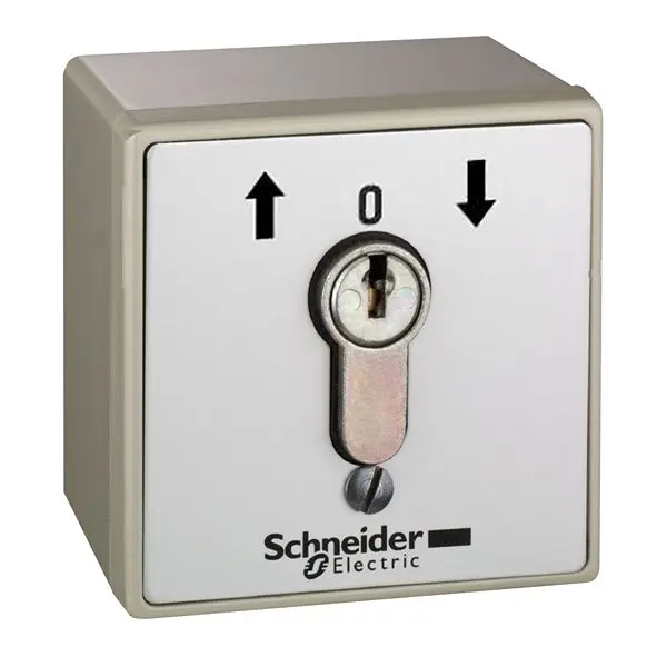 Produktfoto 1 von Schneider Electric XAPS Steuerstation-Schalter 1 Schließer Dunkelgrau Polycarbonat, IP65, 1 Hellgrau Keine Markierungen
