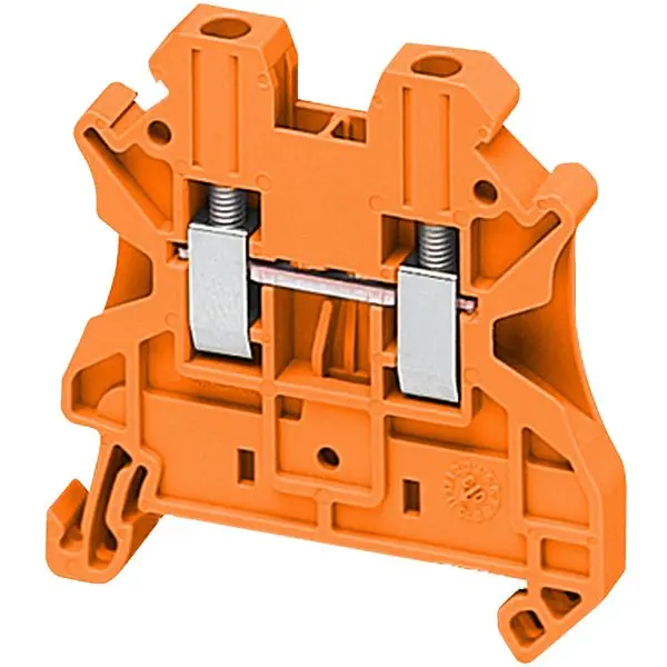 Produktfoto 1 von Schneider Electric NSY Anschlussklemmenblock DIN-Schiene Orange, 2.5 mm² Schraubbefestigung
