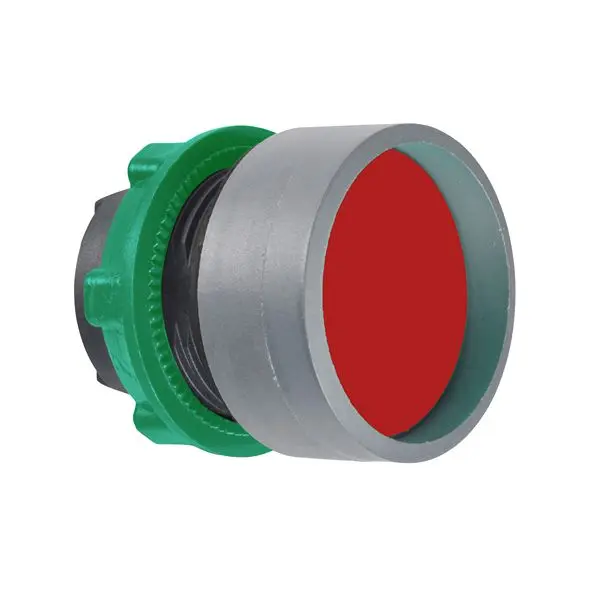 Produktfoto 1 von Schneider Electric Harmony Drucktastenkopf Ø 22mm, Rot Einsteck-Anschluss Rund, IP66