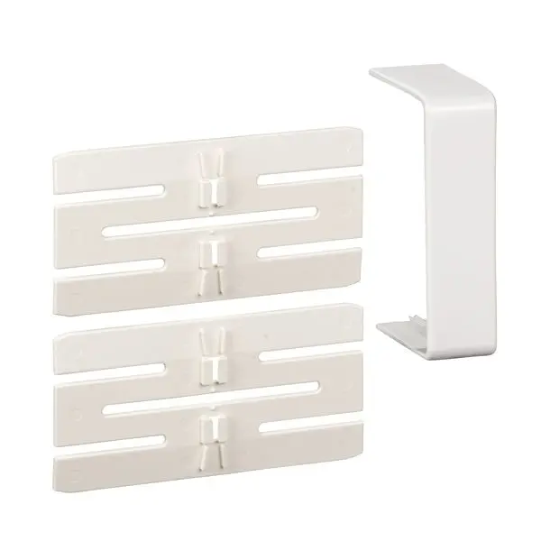 Produktfoto 1 von Schneider Electric OptiLine 45 Weiß, 57 mm x 80 mm Kunststoff, Länge 100 mm